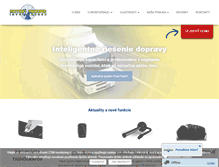 Tablet Screenshot of monitoringvozidiel.sk
